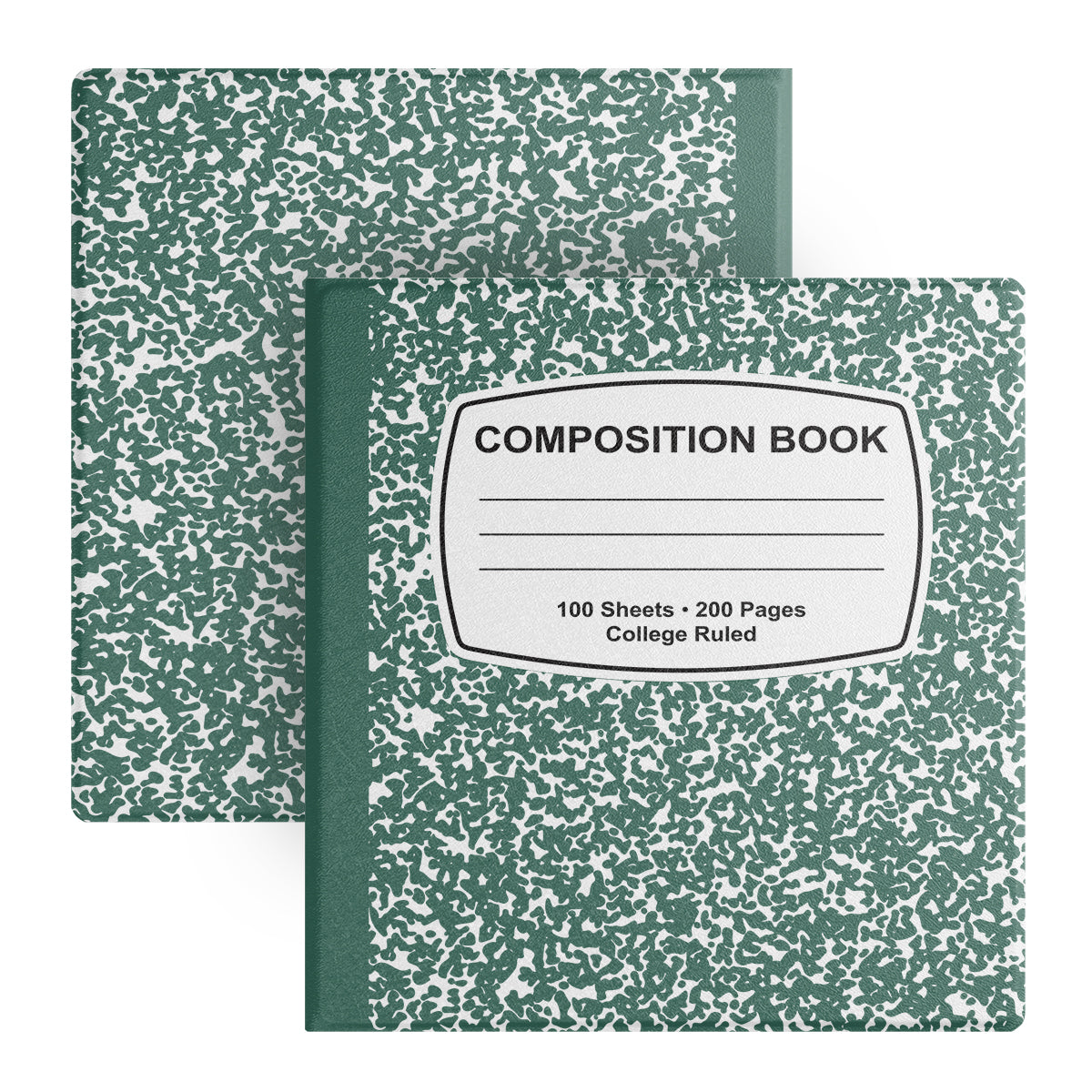 Composition Book Magnetic Detachable Cover Case with Stylus Slot for Bigme B751, Bigme B751C