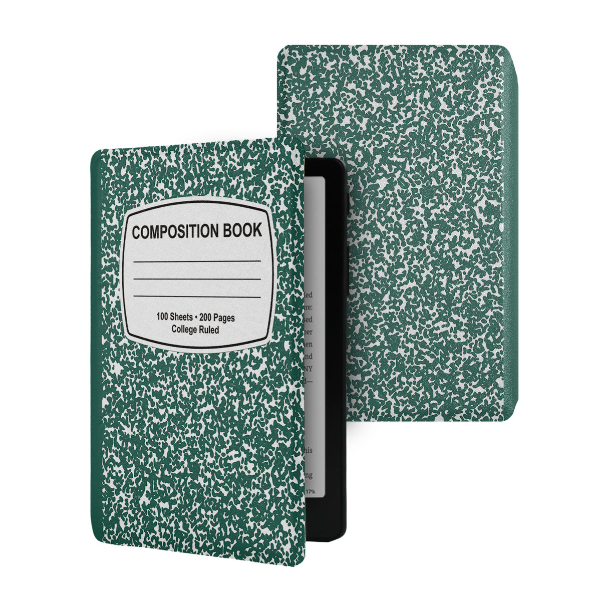 Composition Book Style Frameless Magnetic Cover Case XTEINK X4 Pro