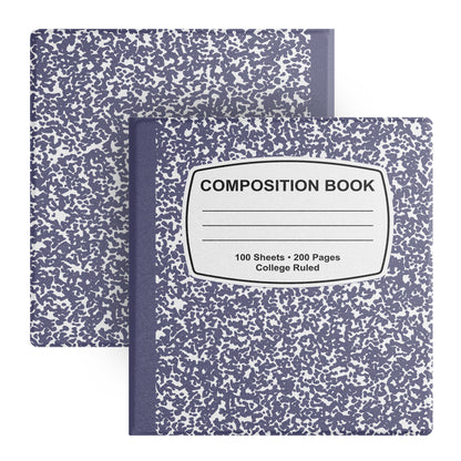 Composition Book Magnetic Detachable Cover Case with Stylus Slot for Bigme B751, Bigme B751C