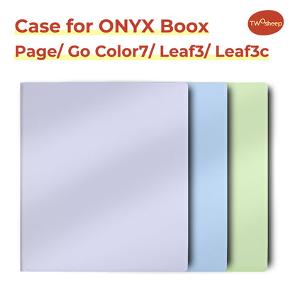 Twosheep Minimalist Cover for BOOX Go 7 / Go Color 7 Gen II / Page / Leaf3C – Smart Slim Design