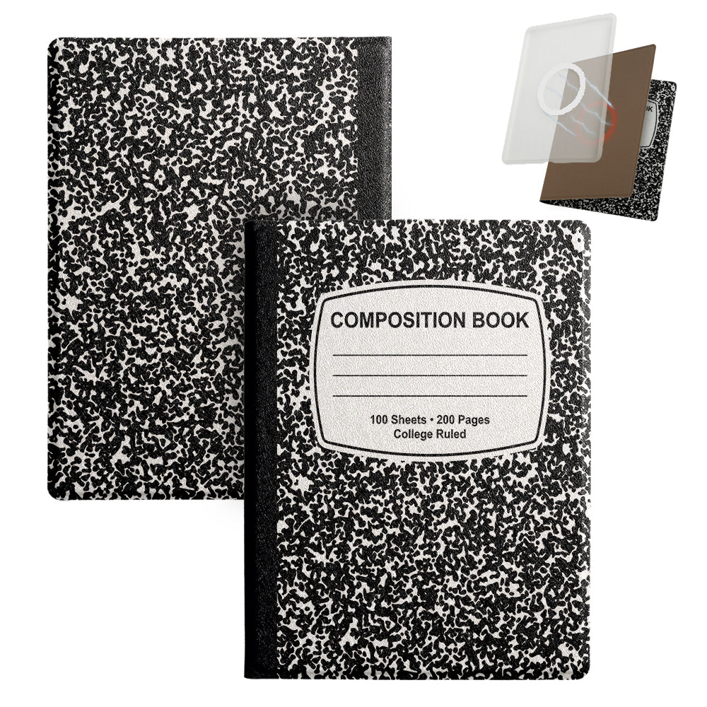 Composition Book Magnetic Detachable Cover Case for Boox Go6 GenII