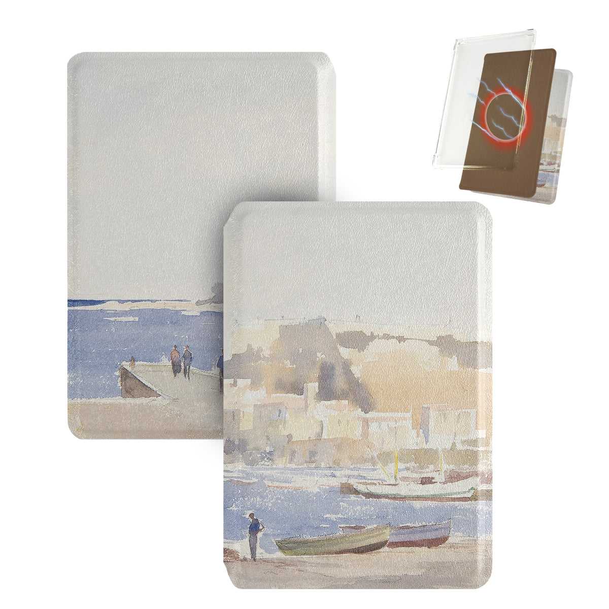 Oil Painting Series Magnetic Detachable Cover Case for XTEINK X4 Pro