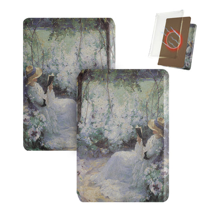 Oil Painting Series Magnetic Detachable Cover Case for XTEINK X4 Pro