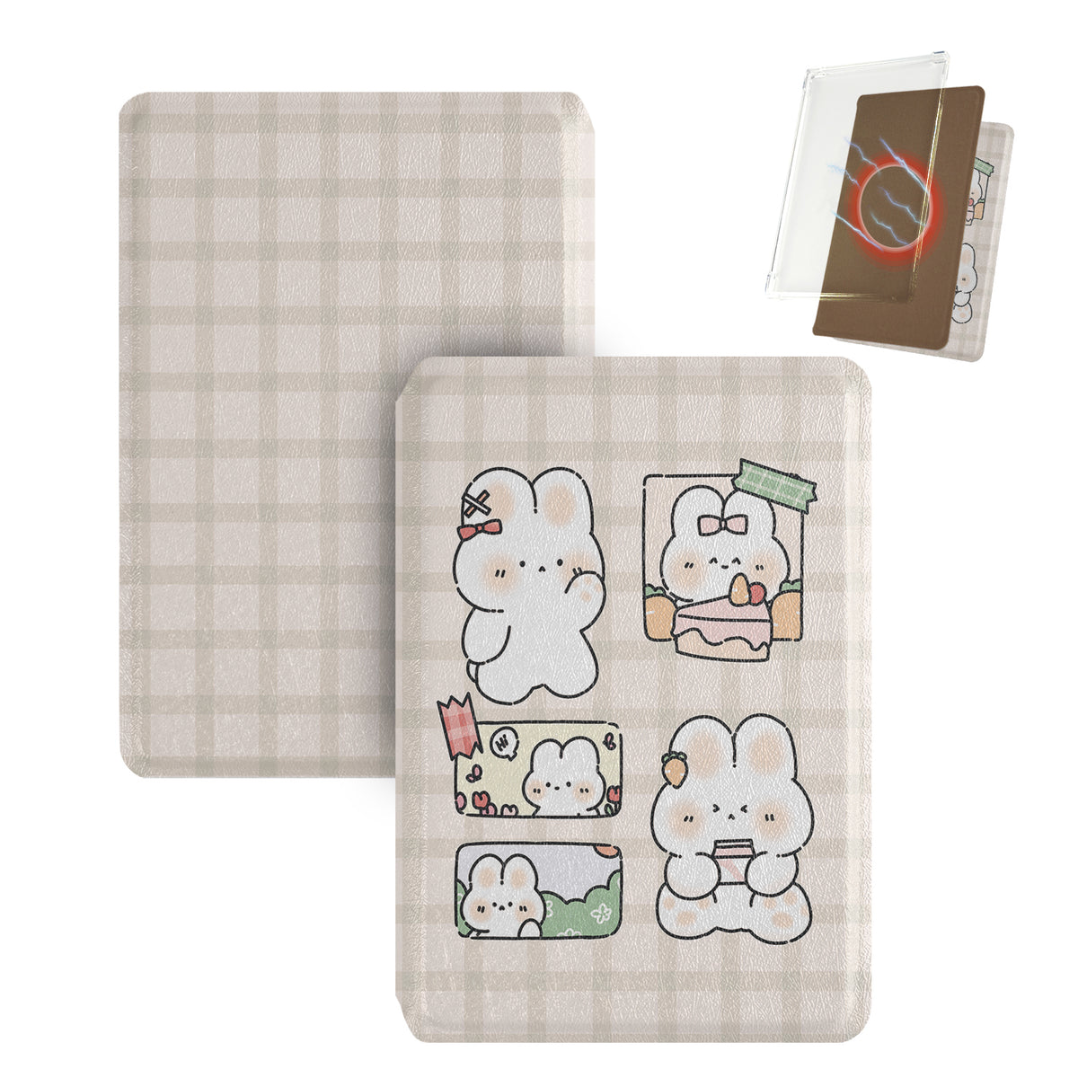 Cute Series Magnetic Detachable Cover Case for XTEINK X4 Pro