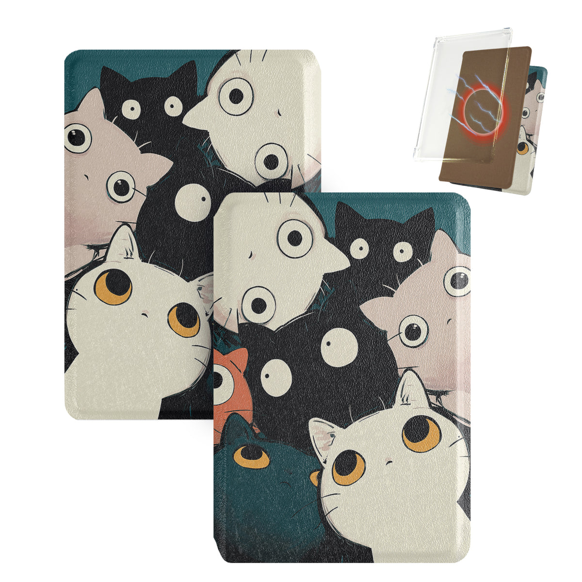 Cute Series Magnetic Detachable Cover Case for XTEINK X4 Pro