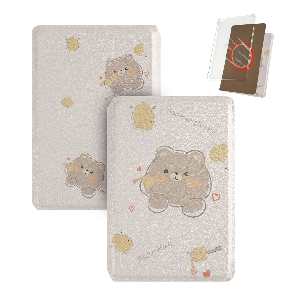 Cute Series Magnetic Detachable Cover Case for XTEINK X4 Pro